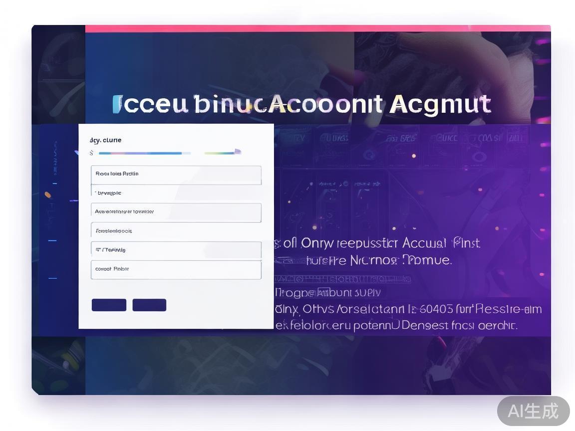 注册账号与绑定信息
确保完整填写个人资料，并完成